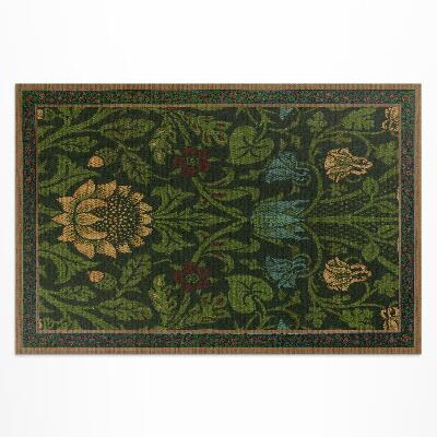 Tapis vinyle d’extérieur Motifs floraux William Morris