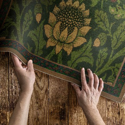 Tapis vinyle d’extérieur Motifs floraux William Morris