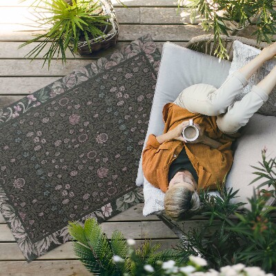 Tapis vinyle d’extérieur Ornement floral William Morris