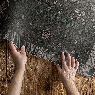 Tapis vinyle d’extérieur Ornement floral William Morris