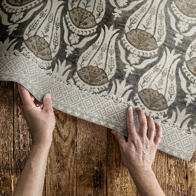 Tapis vinyle d’extérieur Pichets floraux William Morris