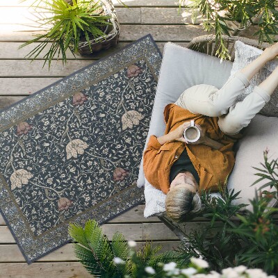 Tapis vinyle d’extérieur La prairie de fleurs de William Morris