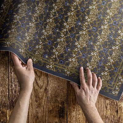 Tapis vinyle d’extérieur Conception de puits de lumière William Morris