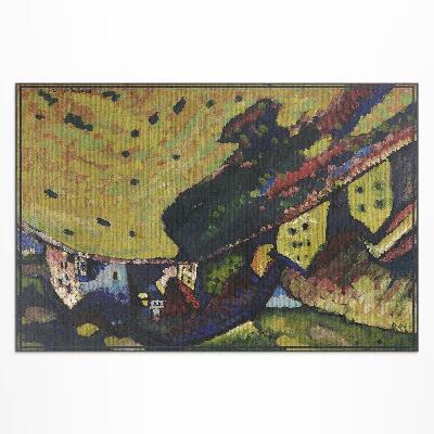 Tapis vinyle d’extérieur Maisons à Murnau – Vassily Kandinsky