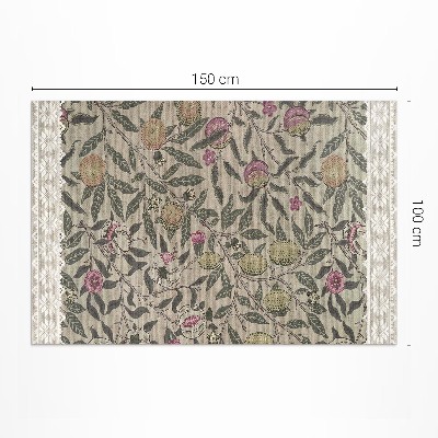 Tapis vinyle d’extérieur William Morris Fruit