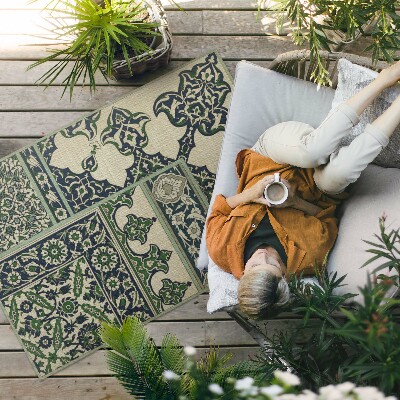 Tapis vinyle d’extérieur Le design décoratif d'Albert Racinet