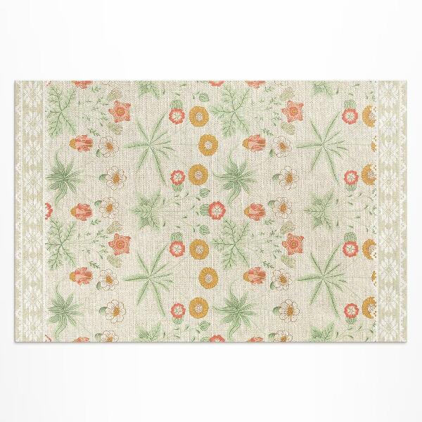 Tapis vinyle d’extérieur Daisy William Morris
