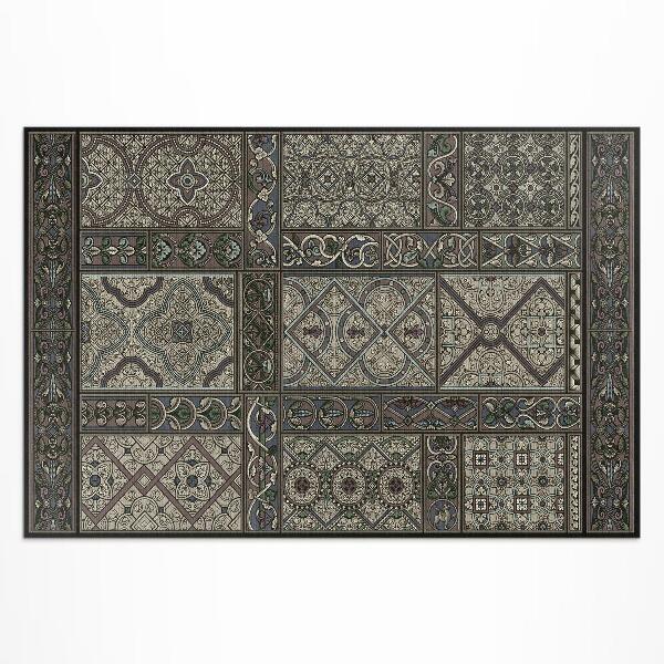 Tapis vinyle d’extérieur Le Moyen Âge Albert Racinet