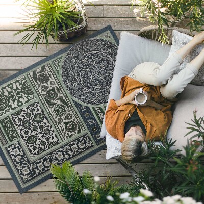 Tapis vinyle d’extérieur Le dessin ornemental d'Albert Racinet