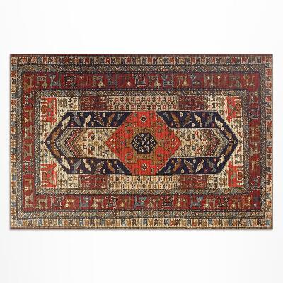 Tapis vinyle d’extérieur Ornement décoratif de conception orientale