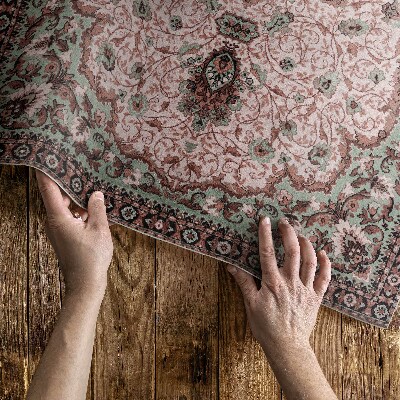 Tapis vinyle d’extérieur Mandala du Moyen-Orient