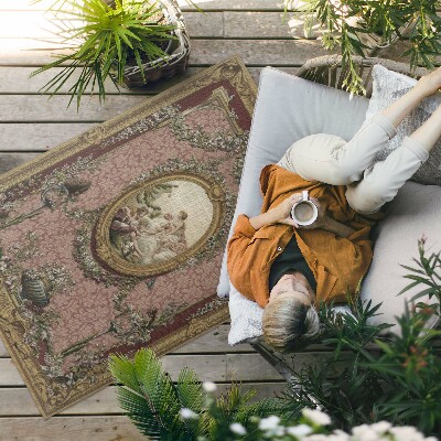 Tapis vinyle d’extérieur Polychrome d'Albert Racinet