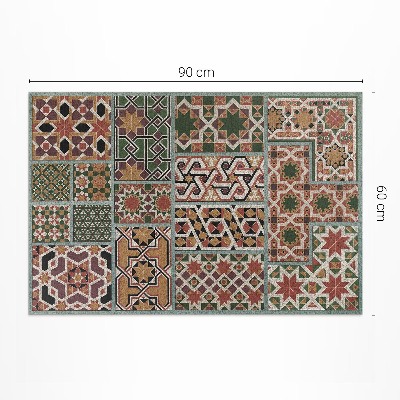 Tapis vinyle d’extérieur Albert Racinet Style Moyen Âge