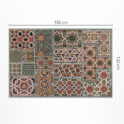 Tapis vinyle d’extérieur Albert Racinet Style Moyen Âge