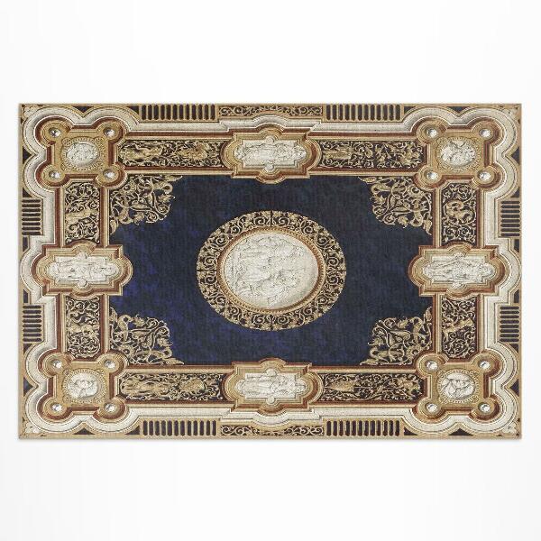 Tapis vinyle d’extérieur Couverture de livre au design antique