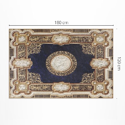 Tapis vinyle d’extérieur Couverture de livre au design antique