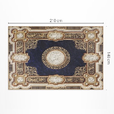 Tapis vinyle d’extérieur Couverture de livre au design antique