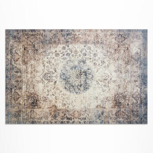 Tapis vinyle d’extérieur Style vintage avec mandala