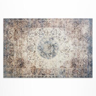 Tapis vinyle d’extérieur Style vintage avec mandala