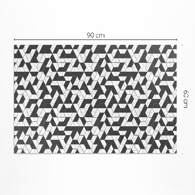 Tapis vinyle d’extérieur Mosaïque de pierre à la mode avec du marbre