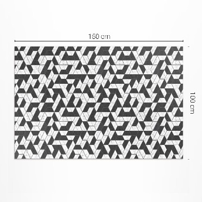 Tapis vinyle d’extérieur Mosaïque de pierre à la mode avec du marbre