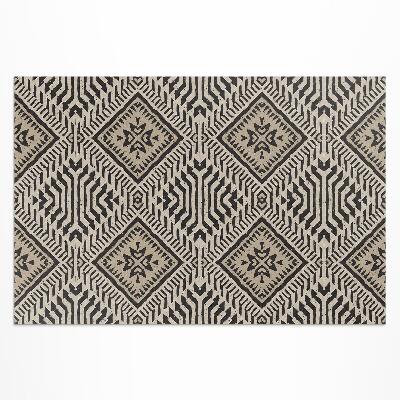 Tapis vinyle d’extérieur Conception d'ornement bohème indien