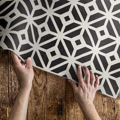 Tapis vinyle d’extérieur Carreaux réguliers, mosaïque tendance