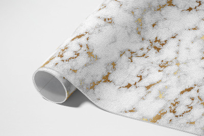 Tapis vinyle d’extérieur Le marbre clair, une pierre à la mode