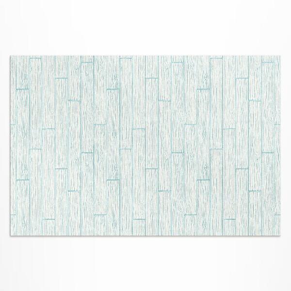 Tapis vinyle d’extérieur Panneaux de plancher en bois clair