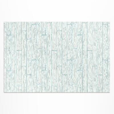 Tapis vinyle d’extérieur Panneaux de plancher en bois clair