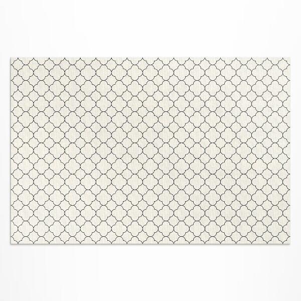 Tapis vinyle d’extérieur Motif décoratif élégant