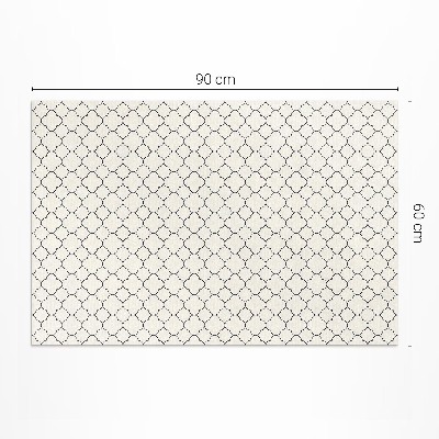 Tapis vinyle d’extérieur Motif décoratif élégant