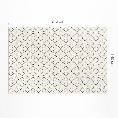 Tapis vinyle d’extérieur Motif décoratif élégant