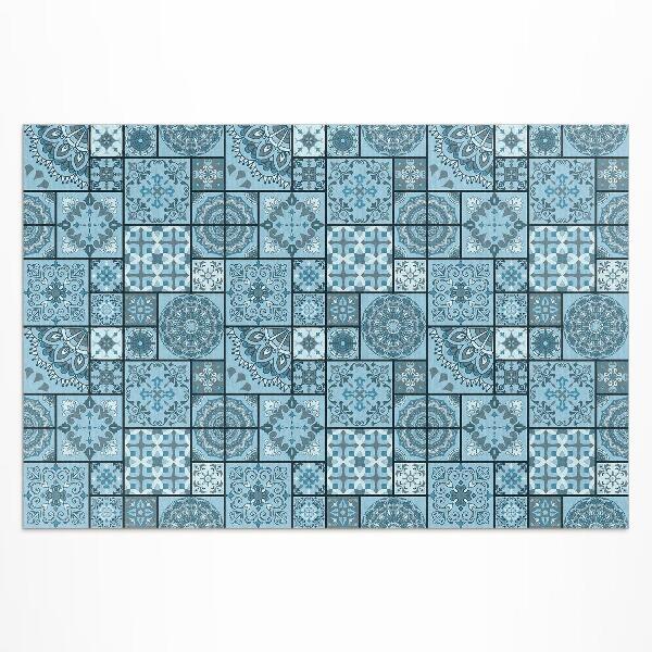 Tapis vinyle d’extérieur Carreaux décoratifs en mosaïque irrégulière