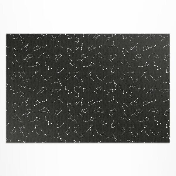 Tapis vinyle d’extérieur Constellations, horoscope, zodiaque, cosmos