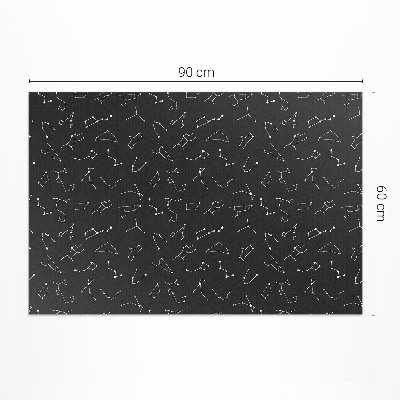 Tapis vinyle d’extérieur Constellations, horoscope, zodiaque, cosmos