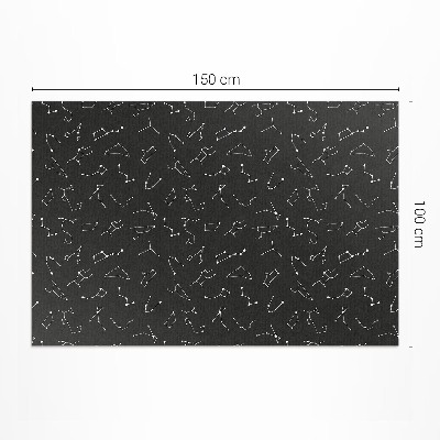 Tapis vinyle d’extérieur Constellations, horoscope, zodiaque, cosmos