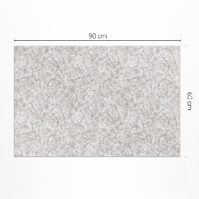 Tapis vinyle d’extérieur Tissu imitation motif abstrait