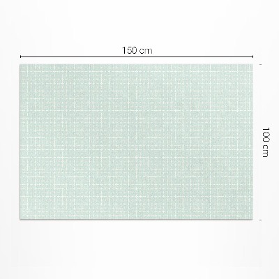 Tapis vinyle d’extérieur Petit motif géométrique en mosaïque