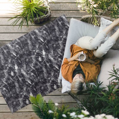 Tapis vinyle d’extérieur Pierre ornementale décorative en marbre