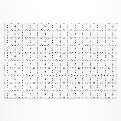 Tapis vinyle d’extérieur Ornement moderne minimaliste