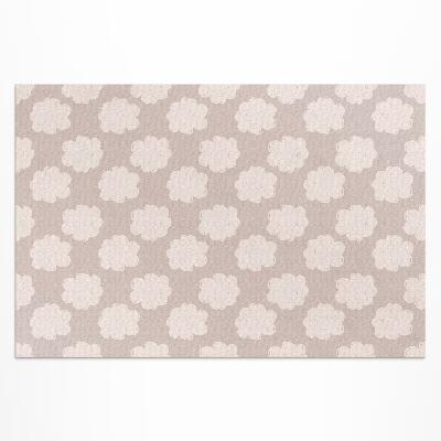 Tapis vinyle d’extérieur Nuages peints aux couleurs pastel