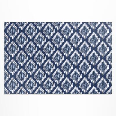 Tapis vinyle d’extérieur Motif élégant imitation tissu
