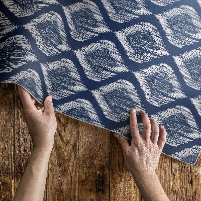 Tapis vinyle d’extérieur Motif élégant imitation tissu