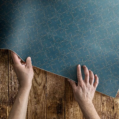 Tapis vinyle d’extérieur Ornement délicat à motif régulier