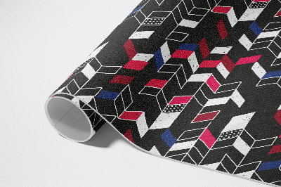 Tapis vinyle d’extérieur Design moderne, motif géométrique à la mode