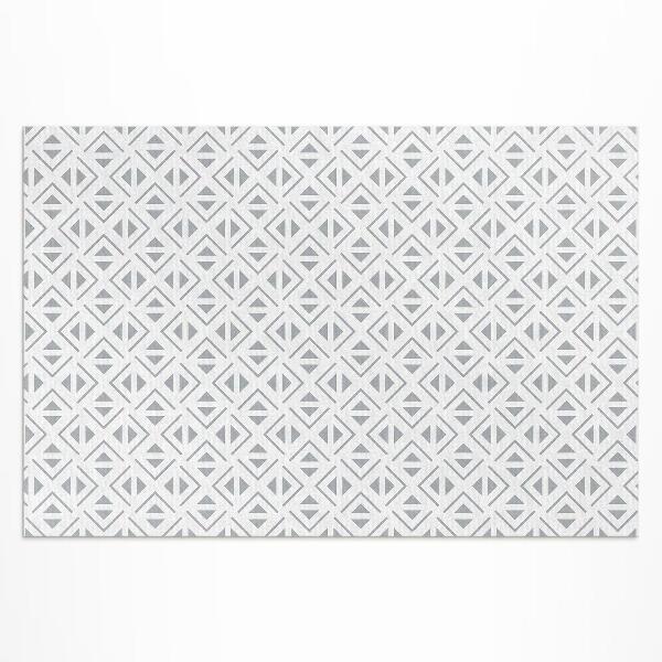 Tapis vinyle d’extérieur Motif géométrique minimaliste