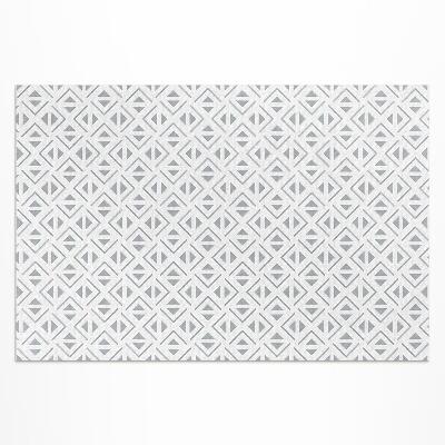 Tapis vinyle d’extérieur Motif géométrique minimaliste