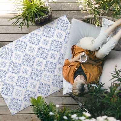 Tapis vinyle d’extérieur Carreaux décoratifs méditerranéens