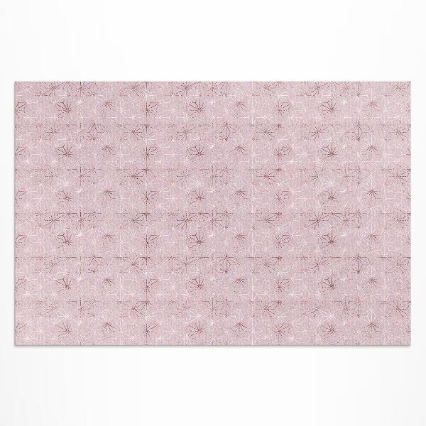 Tapis vinyle d’extérieur Motif décoratif régulier